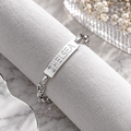 Personalized Nameplate Chain Bracelet